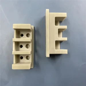 Customized AlN Part Alumina Nitride Ceramic Insulation Plate
