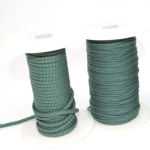 Customized Aramid Woven Lightweight High Strength Heat Insulation Anti Pull Braided Cord Rope Chemical Resistant Unisex Fashion