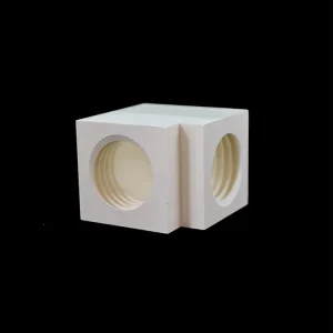 Customized Hexagonal BN Boron Nitride Ceramic Structural Parts Hot Pressed Industrial Cutting Ceramics