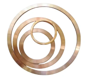 Customized Oxygen Free Gasket Copper Washer CF Vacuum Fittings Flanges 2mm Thickness Flat Sealing Ring