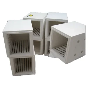 Customized Refractory Board Al2O3 SiO2 Fireproof for Electric Furnace High Temperature Furnace Ceramic Fiber Board