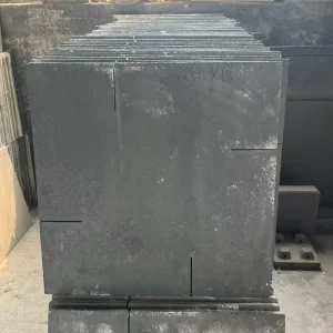 Customized SiC Ceramic Sintered Silicon Carbide Ceramic Plate Furnace Sheet