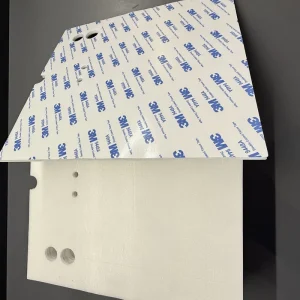 Customized Silicone Foam and PTFE Fabric Gasket Silicone Rubber Product