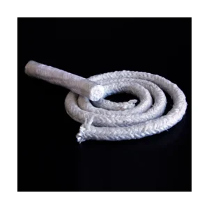 Customized Square Curved Twisted Ceramic Fiber Rope Thermal Insulation Coated for Refractory CE BV Certified