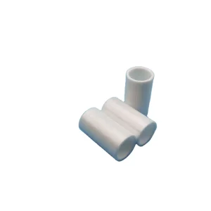 Customized Zirconia Ceramic Screw Sleeve Ceramic Tube Ceramic Substrate Refractory Insulation