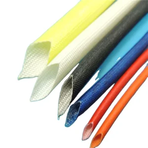 Direct Selling Fiberglass in Insulation Fiber Glass Braided Sleeving Cable Insulation Tube Fiberglass Braided Sleeve
