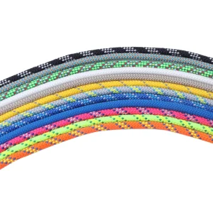 Double Braided Reflective Soft Lightweight Low Elongation High Strength Durable Colorful Custom 6mm 10mm Static Tree Climbing