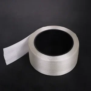 Double Sided Impregnated Tie Tape Class F Heat Resistant 10kV Rated Electrical Insulation Binding Tape for Motor Transformer
