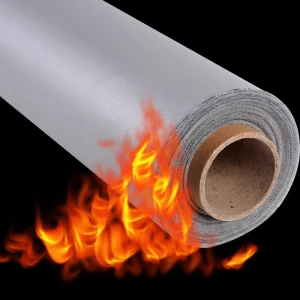 Double Sides Fireproof High Temperature Thermal Insulation Silicone Coated Fiberglass Cloth Fabric