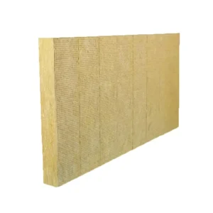 Durable A1 Grade Rock Wool Slab Lightweight Thermal Board Fire Barrier Panel for High Rise Building Insulation Works