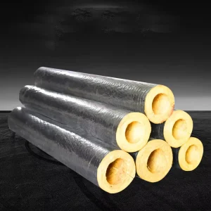 Durable Pipeline Insulation with Aluminum Foil and Glass Wool Pipe Shell Sold by the Manufacturer