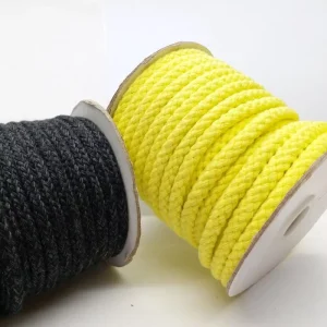 Durable Soft Braided 5MM Cotton Cord Rope for Macrame Crafts