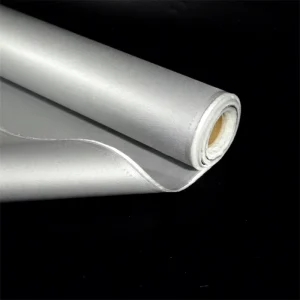 E Glass High Temperature Resistance Thermal Insulation Rubber Silicone Coated Fiberglass Fabric Waterproof