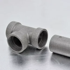 EPP Straight Tee Heat Resistant Flame Retardant Insulation Fresh Air System Indoor Pipeline Auxiliary Material