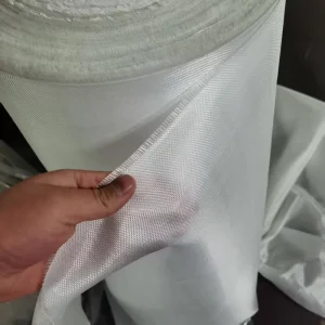 EWP100 0.1mm Plain Woven 4oz 100gsm Fireproof Fiberglass Cloth Glass Fiber Cloth for Boats and Surfboards
