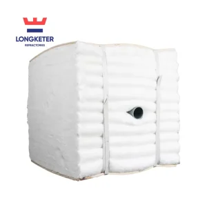 Easy Installation 1050 1260 1430C Thermal Insulation Refractory Ceramic Fiber Module With Anchor System