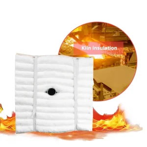 Eco Friendly Bio Soluble Fireproof Ceramic Fiber Module Lead Free Non Crystalline Silica Petrochemical Furnace Refractory