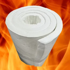 Eco-Friendly Ceramic Fiber Blanket for Furnace Insulation Fire Resistant Sound Absorbing ISO9001 Certified