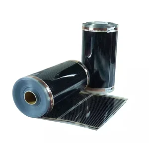 Electric Floor Heating System Custom Size 220v Encapsulated Electrothermal Carbon Fiber Graphene Far Infrared Heating Film