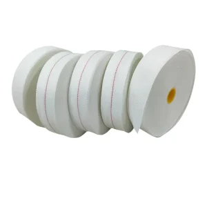 Electric Insulating Binding Tape Roll Heat Shrinking Polyester Insulation Tape White