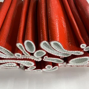 Electrically Heated Hose Assemblies Heat Sleeve Thermal Pyro Jacket Cover Silicone Coated Fiberglass High Temperature Hose