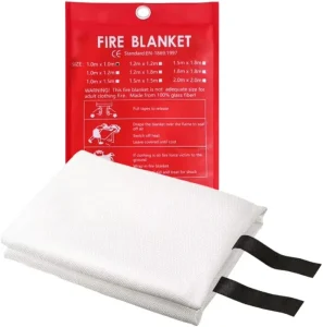 Emergency Fire Blanket Reusable Multiple Size Fiberglass Fire Extinguisher Blanket for Kitchen Weld