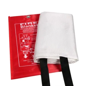 En1869 Flame Fire Retardant Survival Safety Fireproof Fiberglass Emergency Fire Blanket for Kitchen