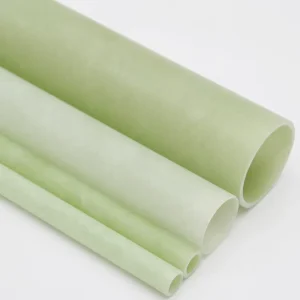 Epoxy Fiberglass G10 G11 FR4 Insulation Tube Laminated Glass Epoxy Tube For Electrical Applications