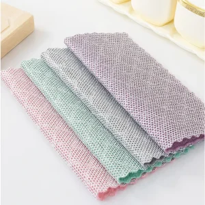 Esun Woven Multipurpose Non Scratch Wire Dishwashing Rag for Wet and Dry Use
