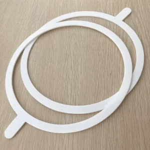 Excellent Corrosion Resistance Plastic Flat PTFE Gasket PTFE Sealing Washer for Pipe and Valve Connections