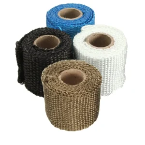 Exhaust Pipe Thermal Shield Protection High Temperature Fiberglass Insulation Wrap
