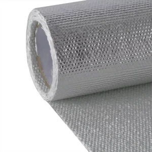 Exhaust Shaft Heat Insulation Ceramic Fiberglass 3mm with Aluminum Foil