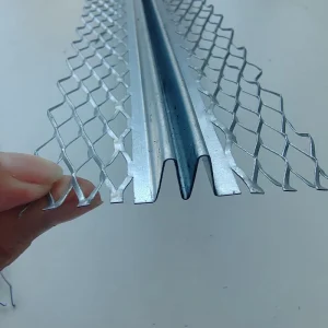 Expansion Joints Galvanized Expanded Double V Control Joint 3/8 Inch Plaster Wall Ceiling Stucco Expansion Strip