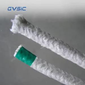 Extreme Temperatures Fireproof Insulation Ceramic Fiber Round Rope For Heat Insulation Applications