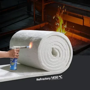 Factory 1260 C Blankets Ceramic Fiber 7200 X 610 X 50mm Ceramic Fiber Blankets for Industrial Furnace