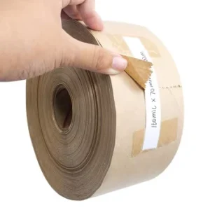 Factory Adhesive Sealing Self Brown Kraft Paper Packing Tape
