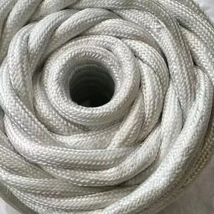 Factory Customized Round Glass Fiber Rope Heat Insulation Sealing Fireproof Packing Rope
