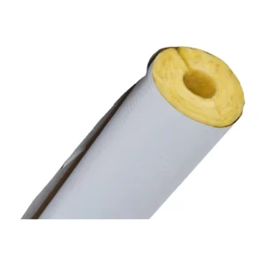 Factory Direct Fireproof Glass Wool Pipe High Density Waterproof Insulation Tube for Chilled Water Pipe