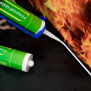 Factory Direct High Temperature Caulking Elastic Fire Sealant Cable Intumescent Flame Retardant Fireproof Glass Adhesive Epoxy