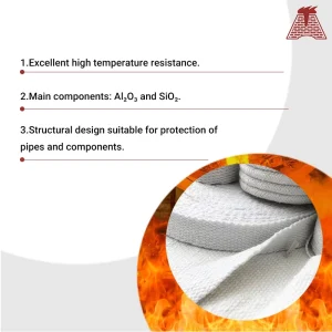 Factory Direct Sale Heat Refractory Ceramic Fiber Pipe Sleeve Customization Insulation Fire Protection Sleeve 1200C