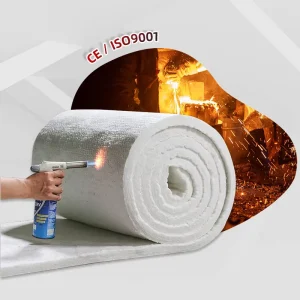 Factory High Temperature Insulation Ceramic Fiber Blanket Refractory Material for Steel Making Electric Furnaces