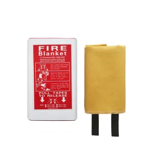 Factory Machine Industrial Car Fire Emergency Fire Blanket Roll