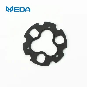 Factory Made Customized Auto EPDM FKM Silicone Rubber Seal 250 80 20 40mm 1.5mm Thickness Industrial Medical Sealing Gasket