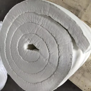 Factory Price Aluminum Silicate Fibre Blanket White Needle Punched Ceramic Fiber Blanket for Insulation Kilns