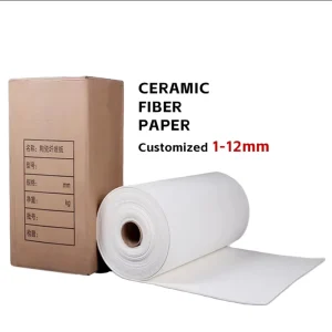 Factory Price Ceramic Fiber Paper 1260C 1350C Heat Insulation Paper for Industrial Boiler Ceramic Fiber Insulation