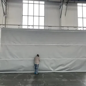 Factory Price Modern Design Interior Use Fire Smoke Curtain with 3C CE Certified
