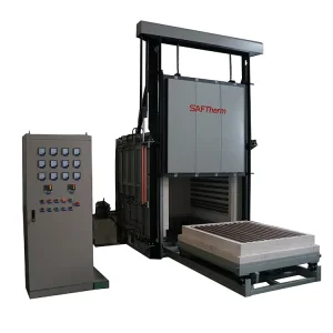 Factory Supply 1400C Degree Industrial Silicon Carbide Car Bottom Sintering Furnace