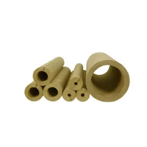 Factory Supply Rock Wool Pipe Insulation Fireproof Thermal Insulation for Industrial Pipelines