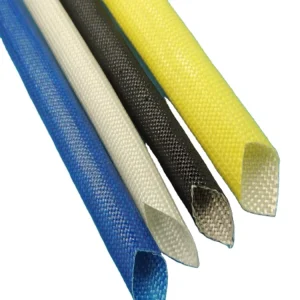 Fiber Glass Cable Sleeves Fiberglass Sleeve Coated with Pvc 4kv