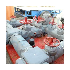 Fiber Glass Removable Insulation Jacket Thermal Insulation Jacket for Valve